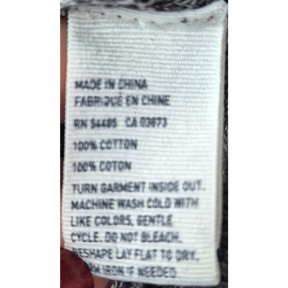 American Eagle Women Medium Gray Marled Button Front Cardigan Sweater - Picture 5 of 6